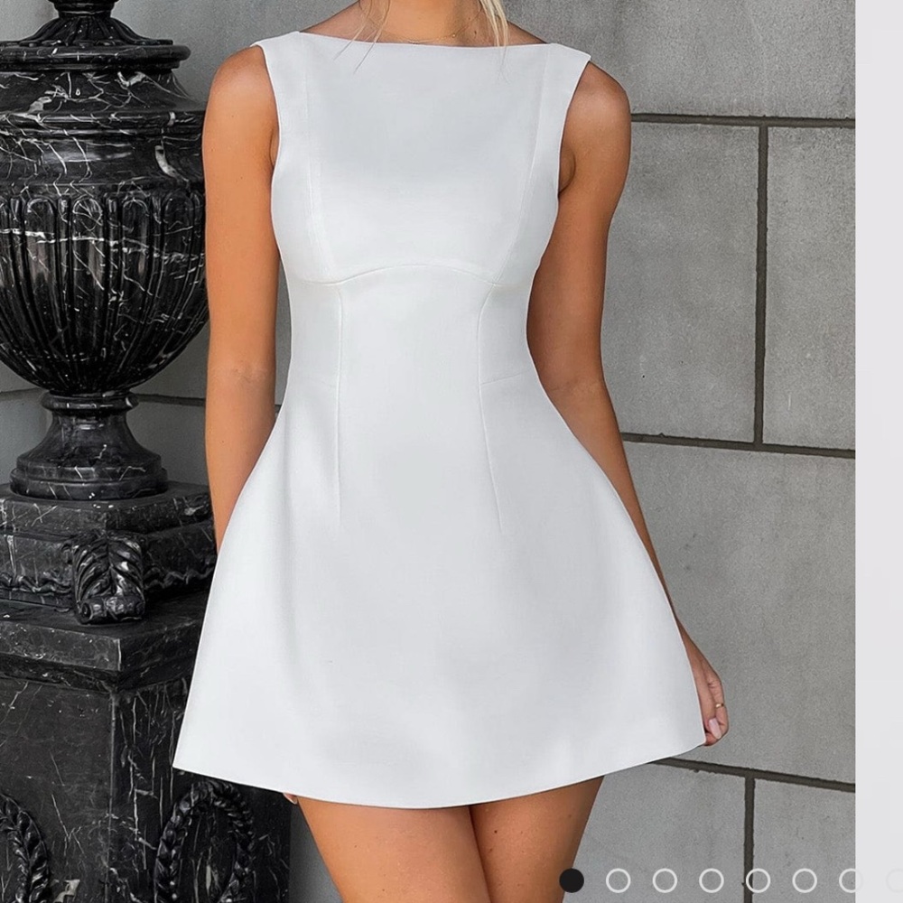 Alana Ivory Mini Dress